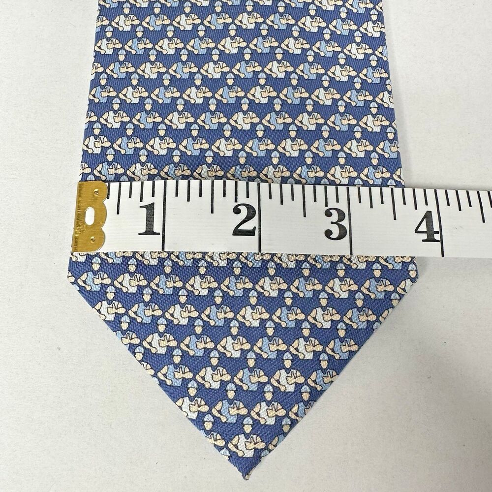 Vineyard Vines Custom Collection Men's Silk Tie The Doe Fund Ready Willing Able - Picture 9 of 9